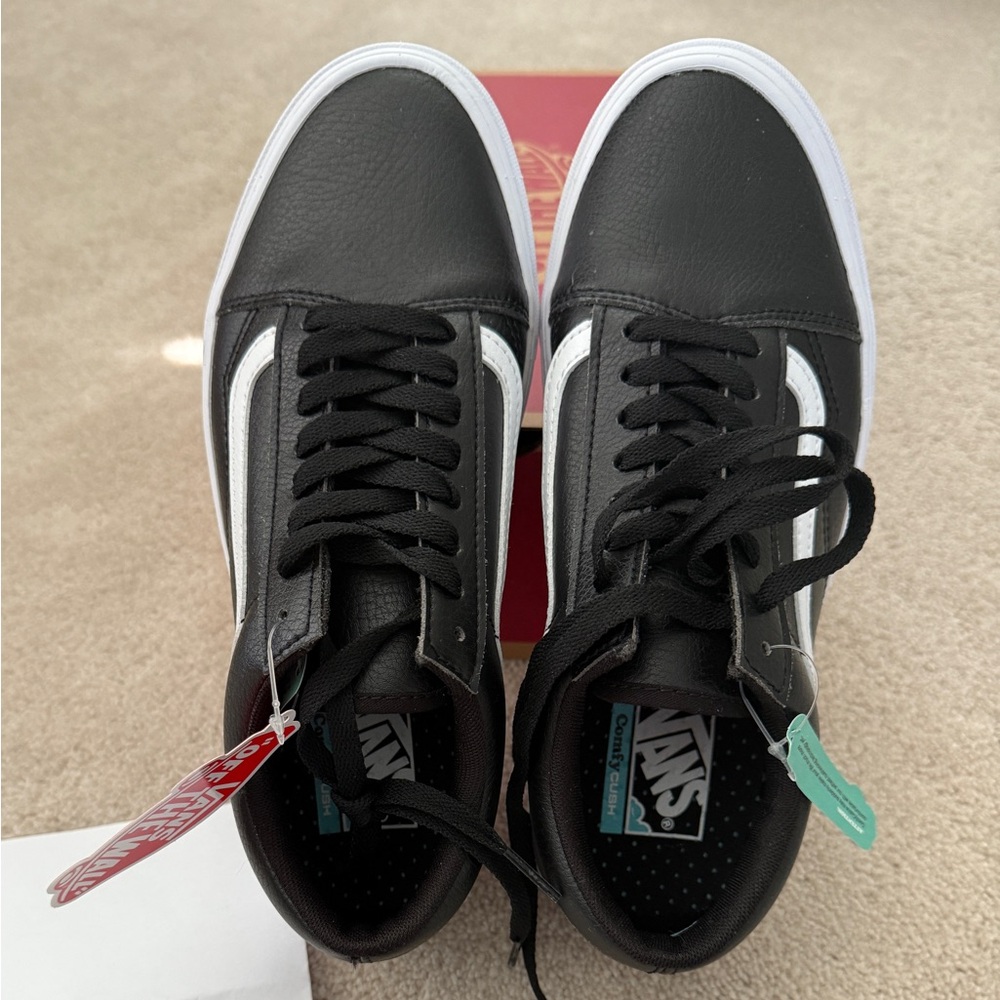 Vans ComfyCush Old Skool Leather Shoes